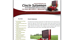 Desktop Screenshot of cincinsulaeman.com